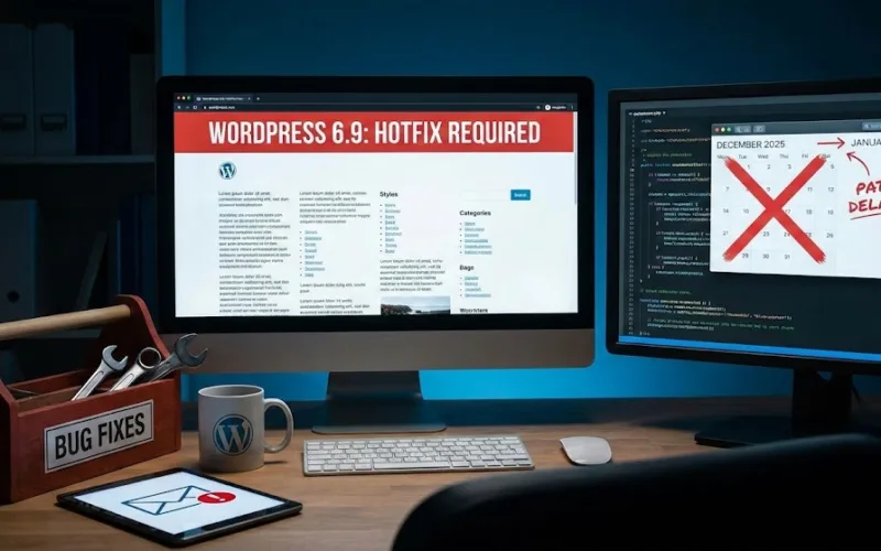 Melhorias no WordPress para versão 6.9.1