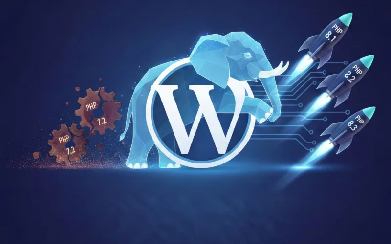 WordPress 7.0: fim do suporte para PHP 7.2 e 7.3