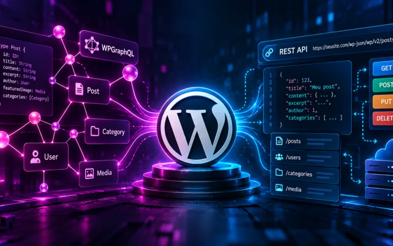 WPGraphQL ou REST API no WordPress: qual faz mais sentido para cada projeto?